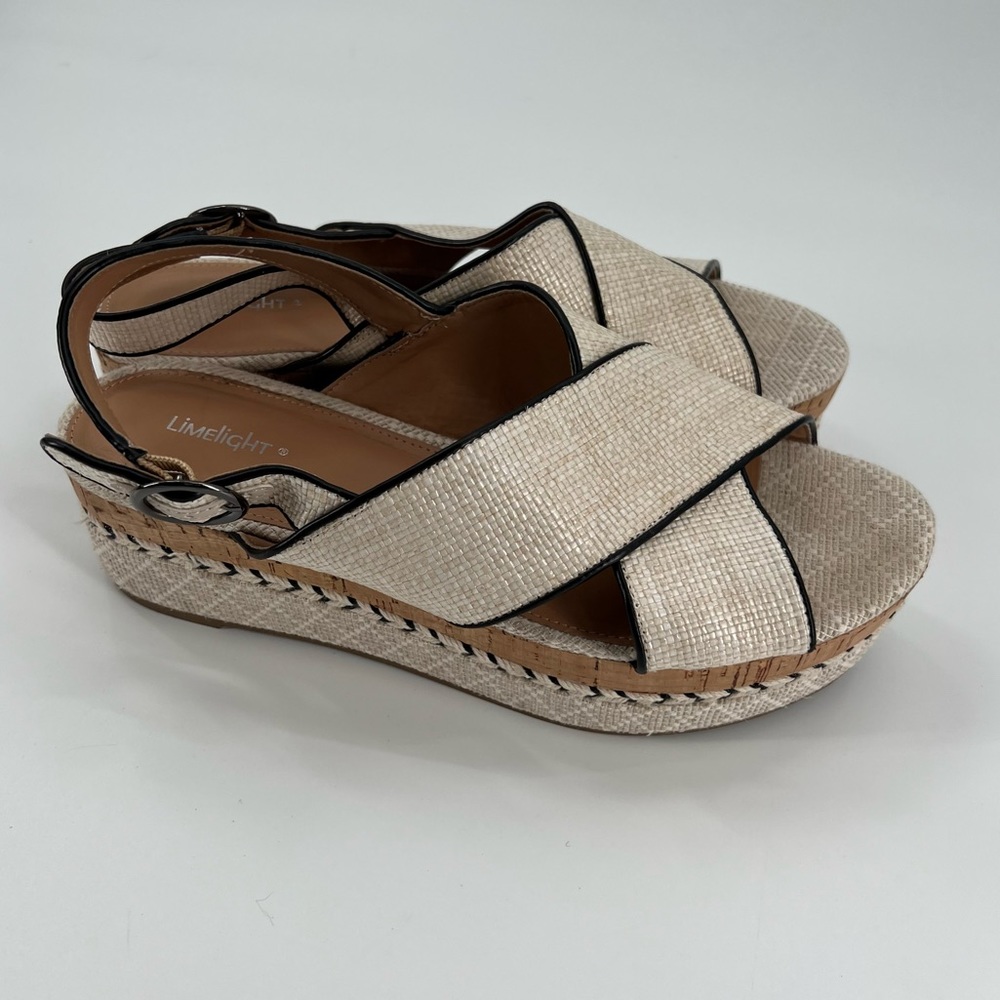 Limelight Shaela Platform Sandal Size 9